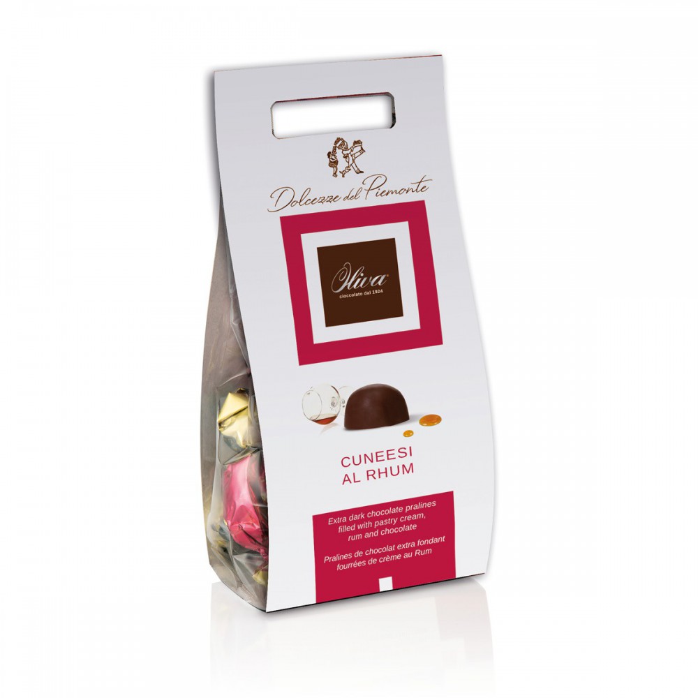 Pochette Cuneesi Oliva al Rhum - Oliva Cioccolato