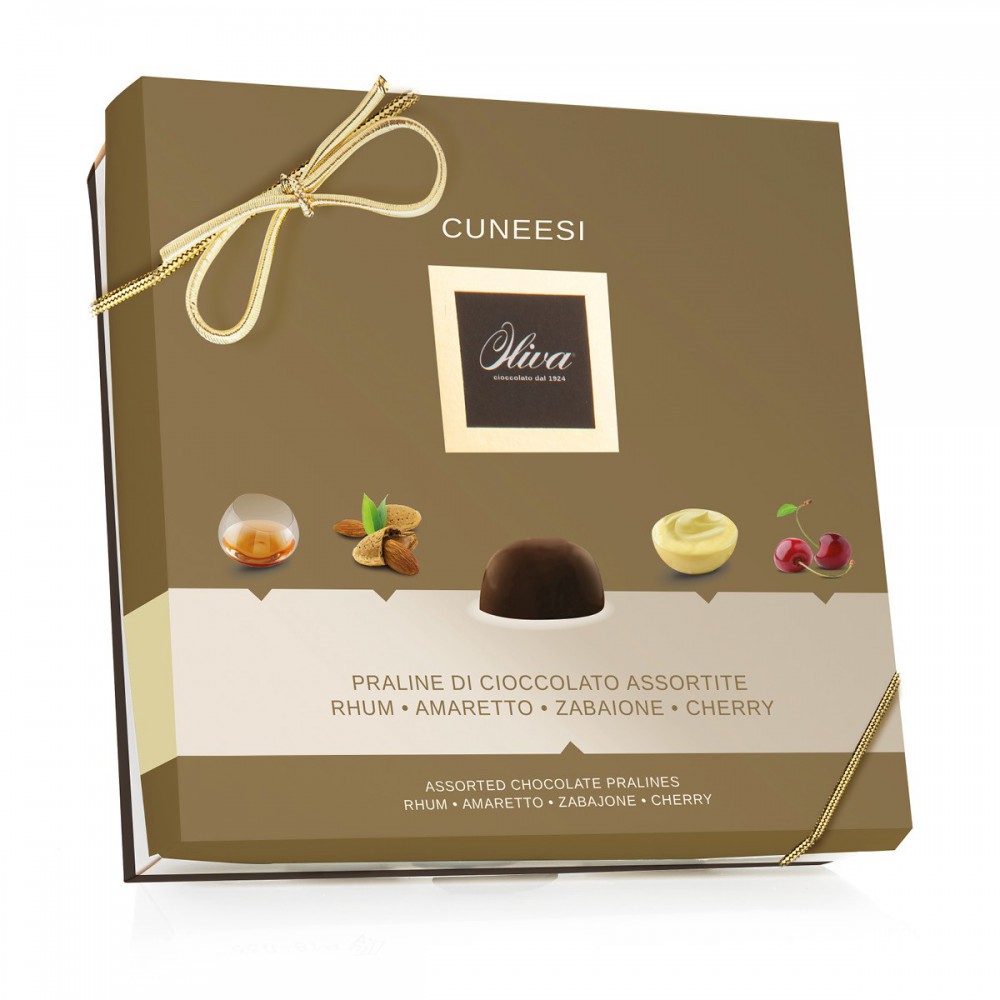 Confezione Regalo Luxury Cuneesi Mix - Oliva Cioccolato