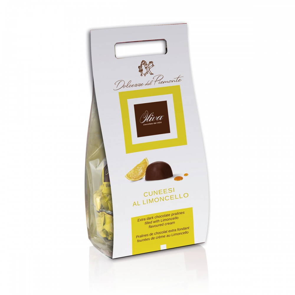 Pochette Cuneesi Oliva al Limoncello - Oliva Cioccolato