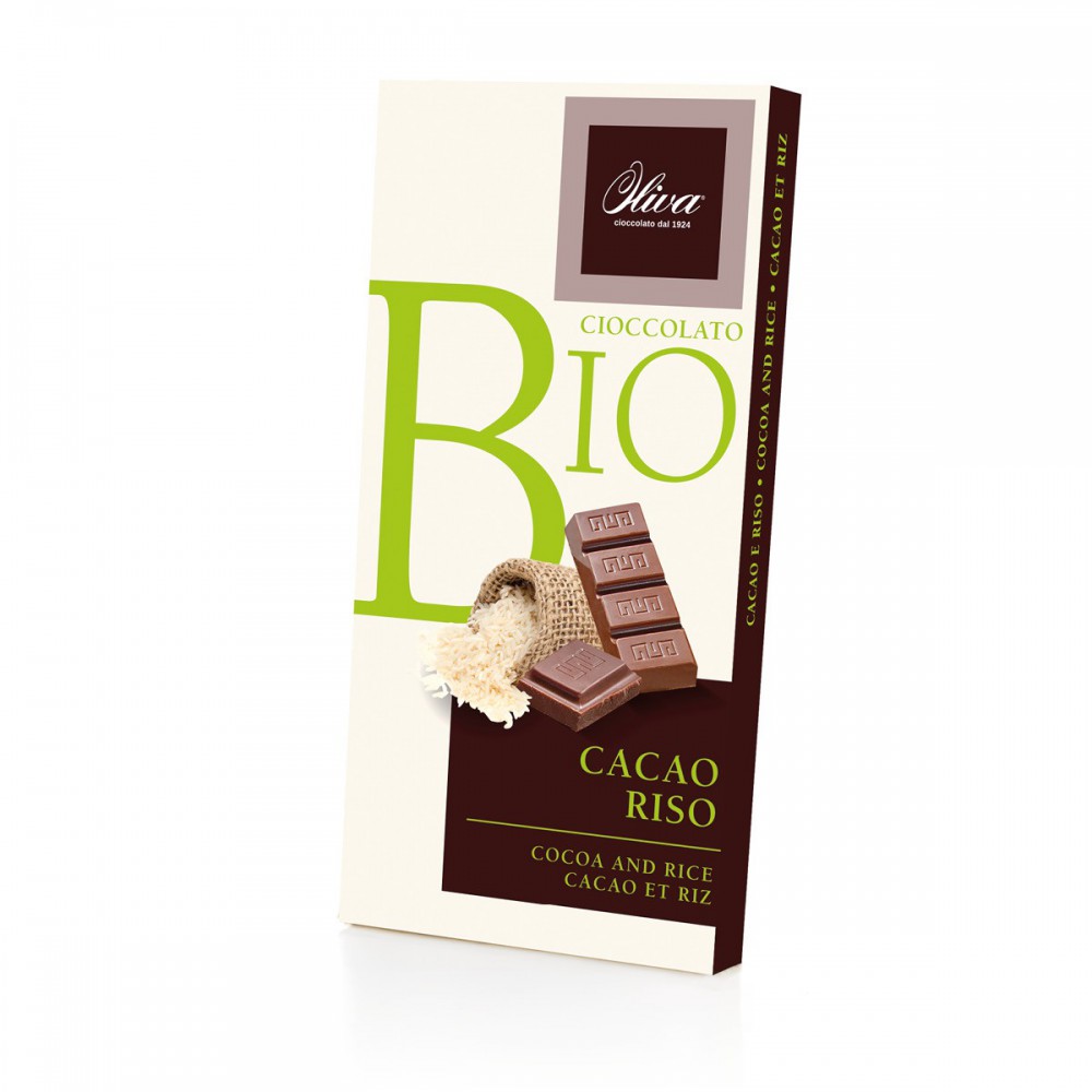 Tavoletta Cacao-Riso - Oliva Cioccolato