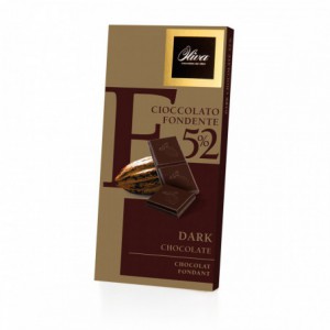 Tavoletta di Cioccolato Fondente 52% - Oliva Cioccolato