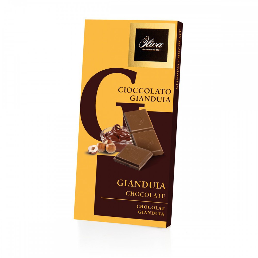 Tavoletta di Cioccolato al Gianduia - Oliva Cioccolato