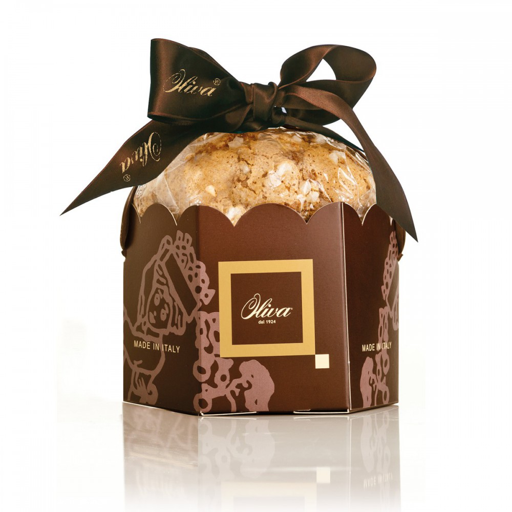 Panettoncino Mandorlato in Mini Box - Oliva Cioccolato