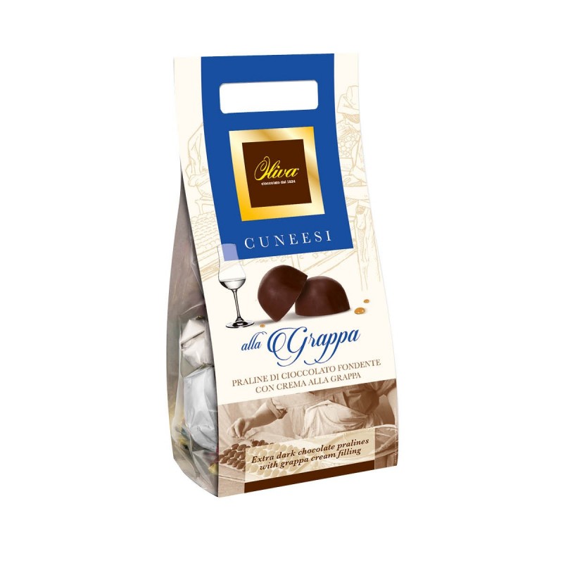 Pochette Cuneesi alla Grappa - Oliva Cioccolato