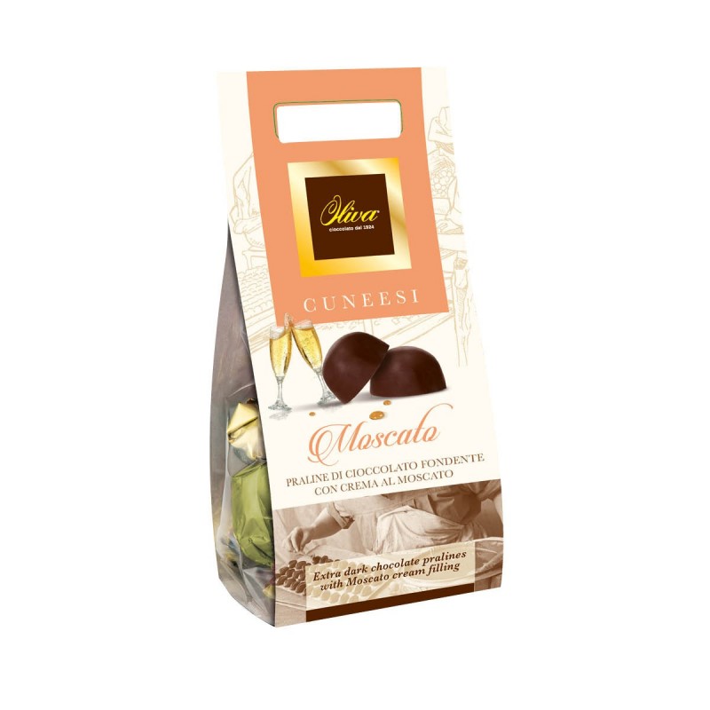 Pochette Cuneesi al Moscato - Oliva Cioccolato