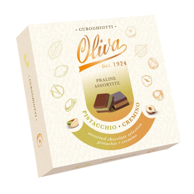 Cofanetto Cremini con Battente - Oliva Cioccolato