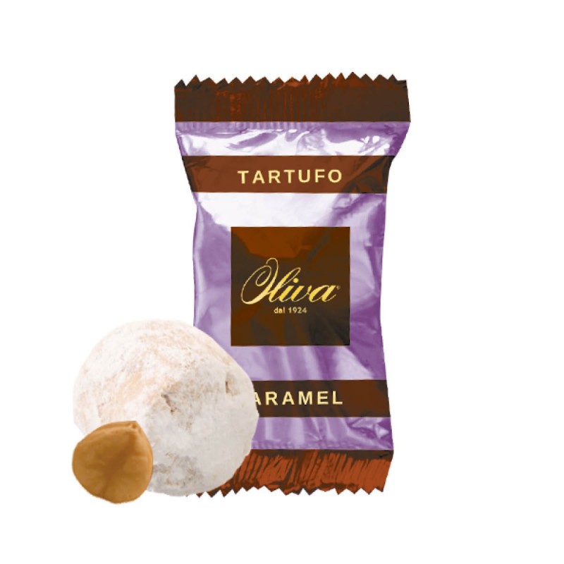 Tartufo Caramel - Oliva Cioccolato