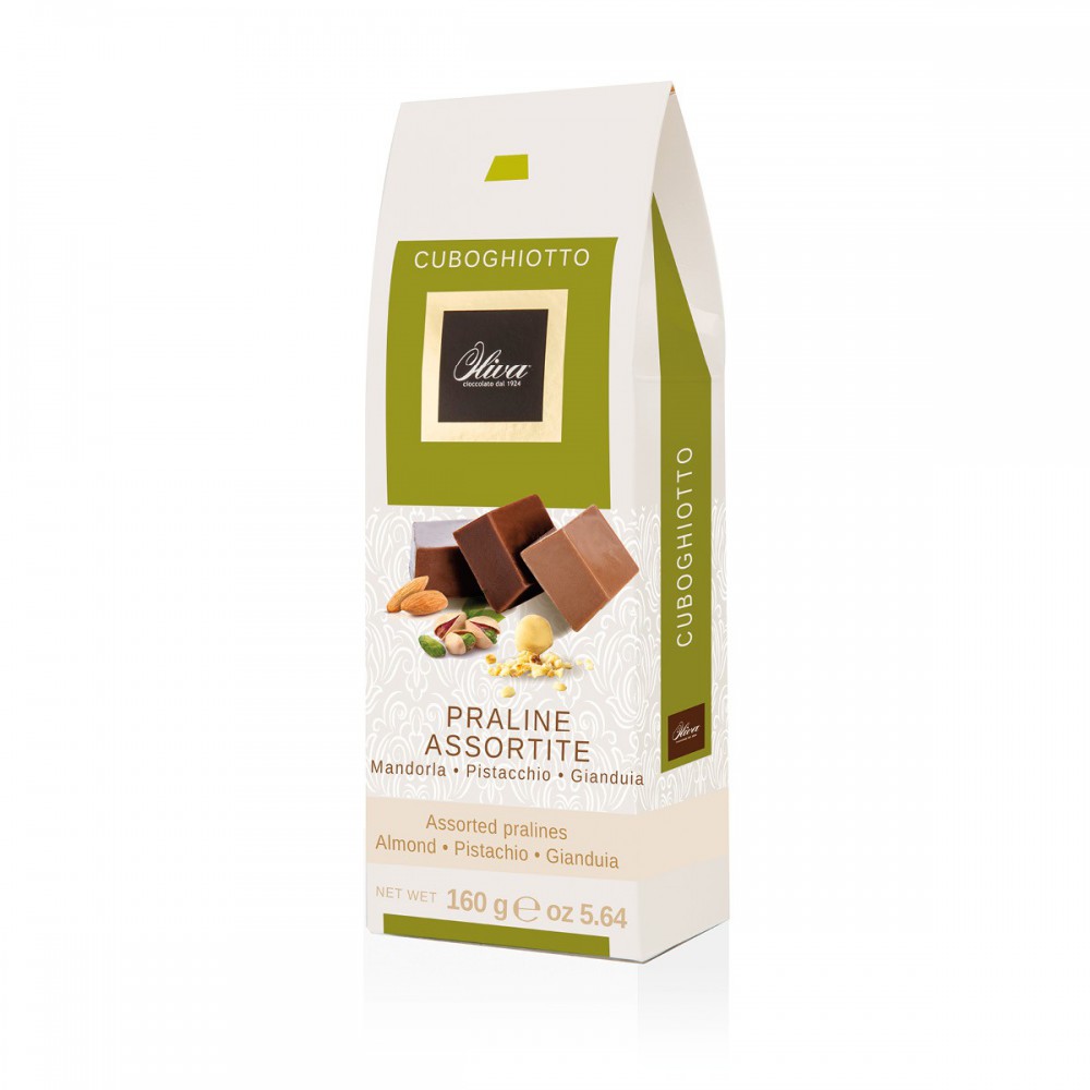 Astuccio Cuboghiotto Mix - Oliva Cioccolato