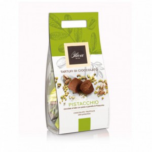 Pochette Tartufi Pistacchio - Oliva Cioccolato