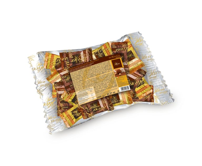 Busta cuscino – Tartufi assortiti bianchi e neri